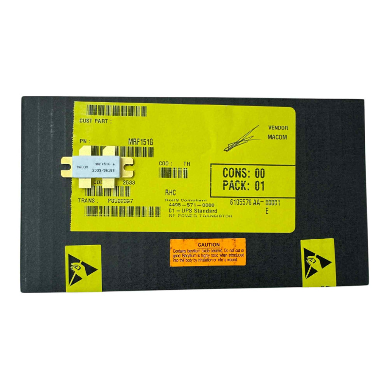 MRF151G Macom RF Transistor 170W 50V HF/VHF/UHF