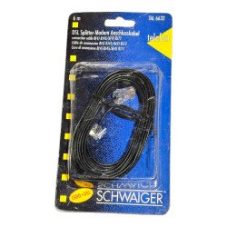 TAL6632 Schwaiger DSL Splitter Modem Cable RJ45 - RJ11 6M
