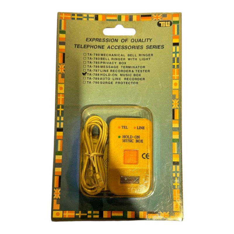 TA788 Tele Telephone Hold On Music Box