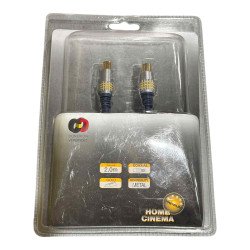 Conexion Antenna Cable DVB-T Gold Plated 2m