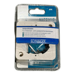 APK Schwaiger Antenna Socket Box For Aerial And Loudspeaker outlets
