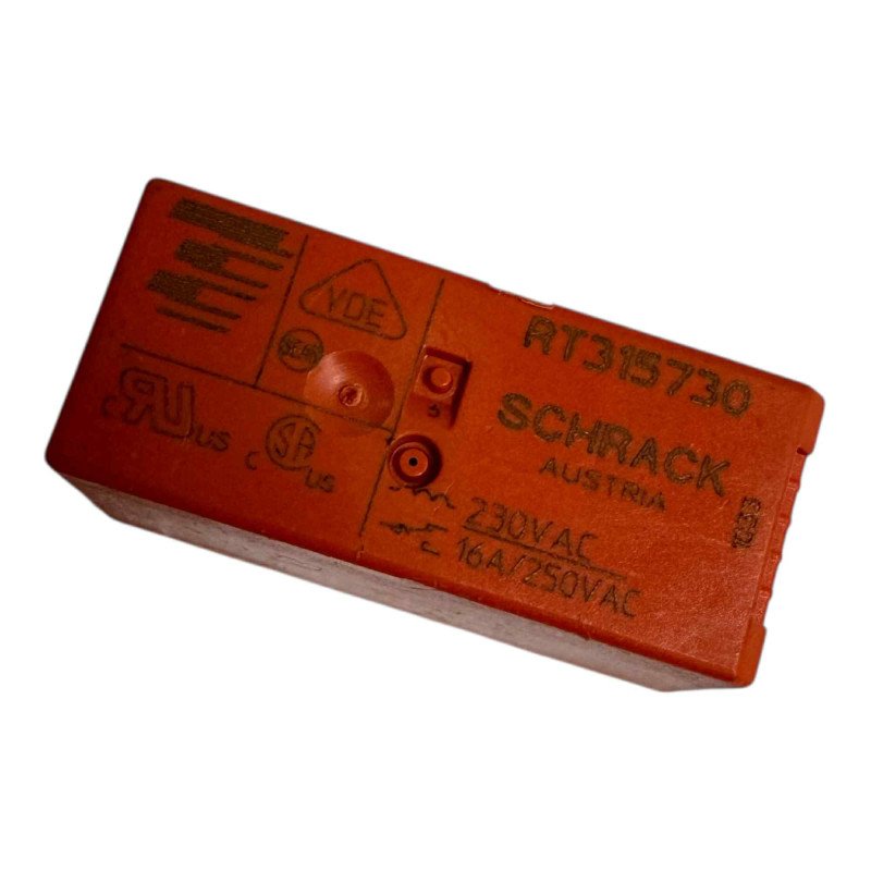 RT315730 Schrak General Purpose Relay SPDT 230VAc 16A