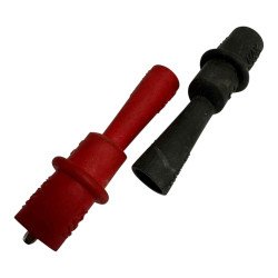 AL73B Metermann Crocodile Plug Set Black Red 1000V/10A