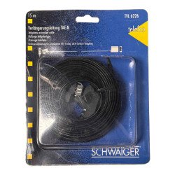 TVL6226 Schwaiger Telephone Extension Cable 15m
