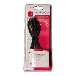 KHA4031 Schwaiger Audio Extension Cable 3.5mm 1.5m