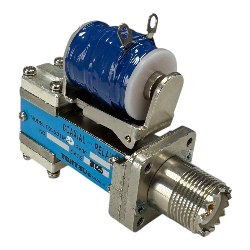 CX531M Tohtsu SPDT Coaxial RF Relay Switch 12VDC