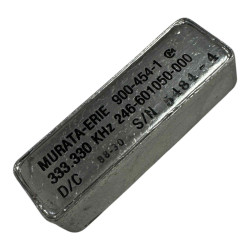 246-601050-000 900-454-1 Murata Erie Bandpass Crystal Filter 333.330khz