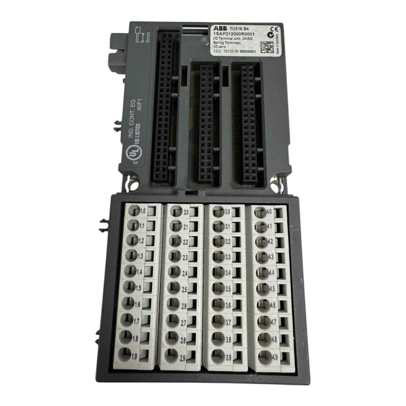 TU516 ABB S500 I/O Terminal Unit Spring Terminals 1SAP212000R0001