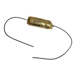 138D Sprague Capacitor Wet Tantalum Axial 11uF 150V 10% 20x7.5mm