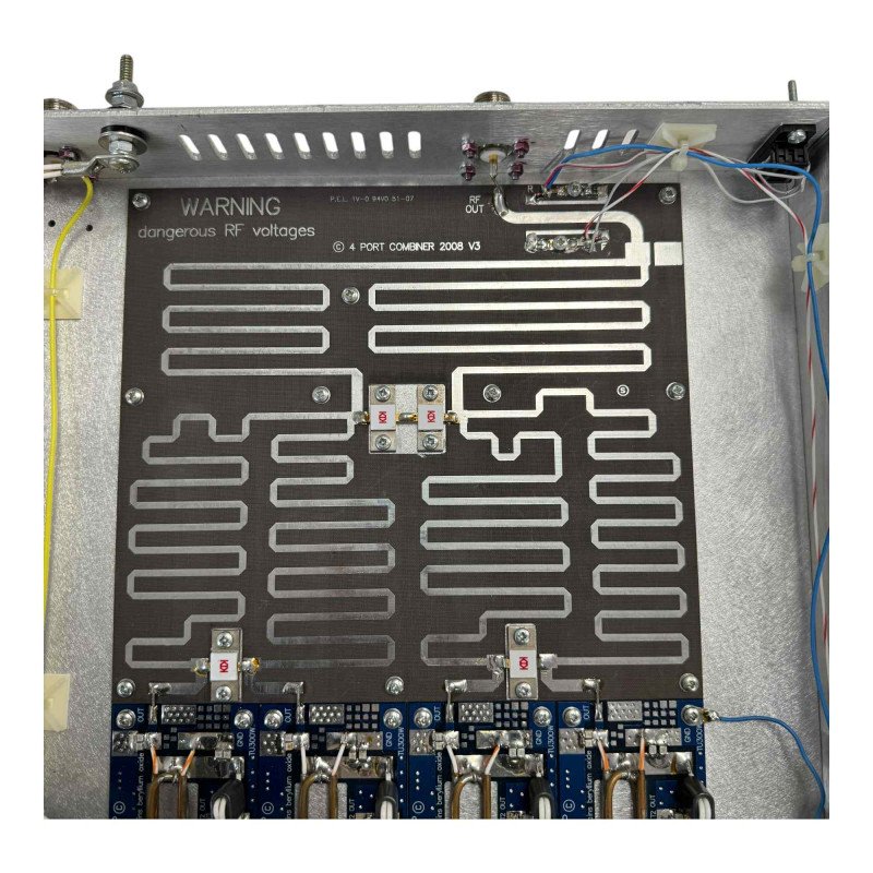 AMP1000 Tugicom RF FM Broadcasting Amplifier 88-108Mhz 48V 800W 4x MRF151G