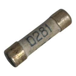 D281 Series Miniature Fuse 2A/500V