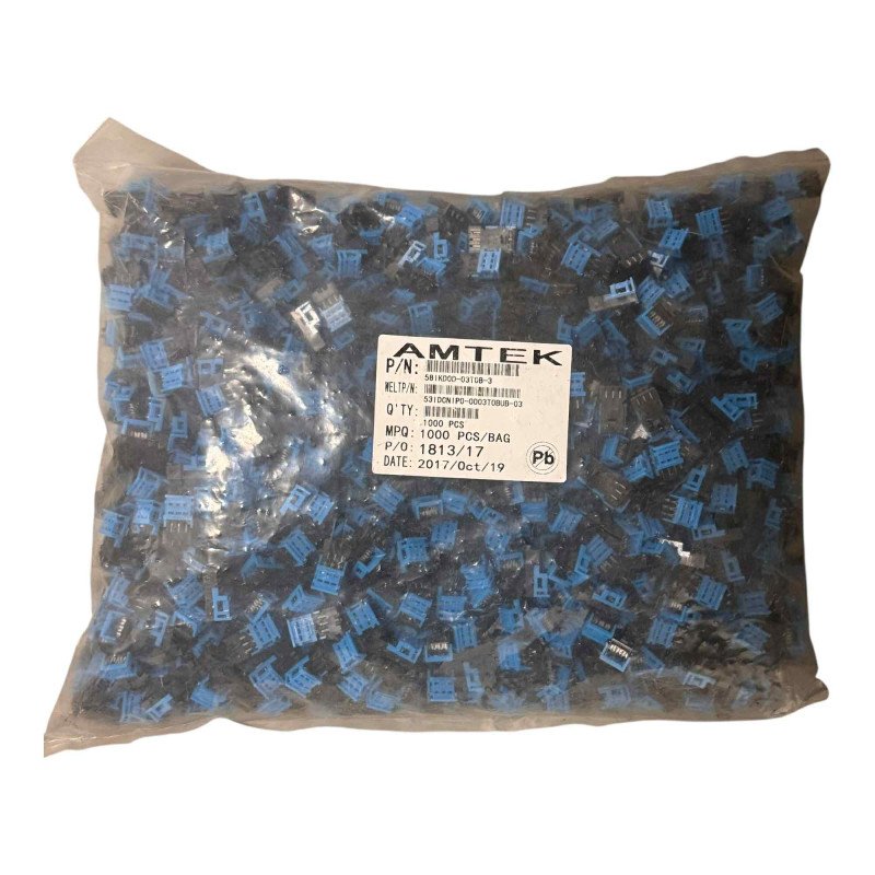 581KD0D-03T0B-2 Amtek Wire Connector Pitch 2.74mm [Qtyx1000]