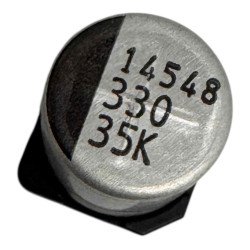 14548 SMD Aluminum Capacitor 330uF 35V 10.3x10x10.3mm  [Qtyx10]