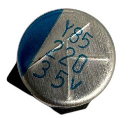 Y85 SMD Aluminum Capacitor 220uF 35V 10.3x10x12.3mm  [Qtyx10]