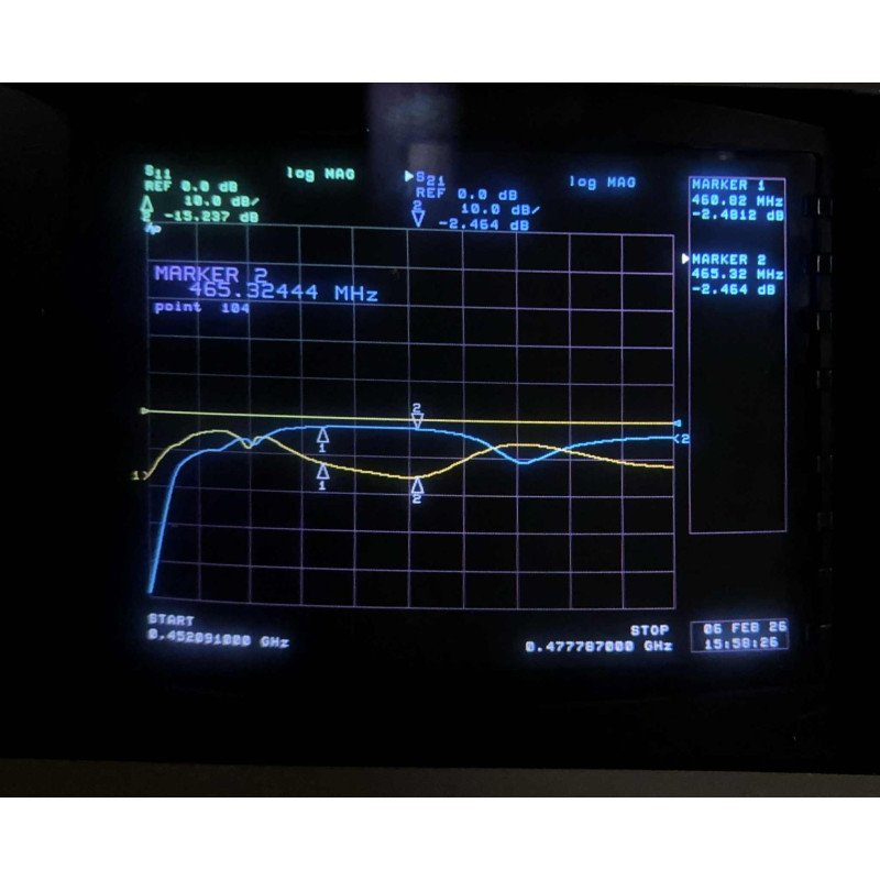 MPX70/45 Procom Duplexer Assembly TX 445-450Mhz RX 460-465Mhz w Notch 430-440Mhz