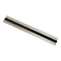 2200D-2X40PRG1 Connector Header Strip Right Angle 40 Position 40 Pin 2 Rows [Qtyx400]