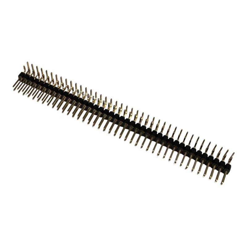 2200D-2X40PRG1 Connector Header Strip Right Angle 40 Position 40 Pin 2 Rows [Qtyx400]