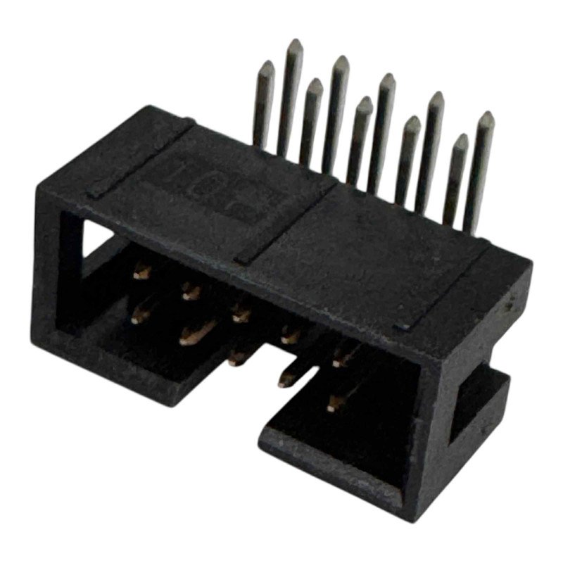 BH1R-10SCB-U Welt Connector Header Right Angle 5 Position 5 Pin 2 Row
