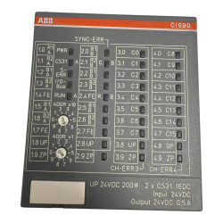 C1590-CS31-HA ABB S500 Interface Redundant Bus Module 1SAP221100R0001 24Vdc/0.5A