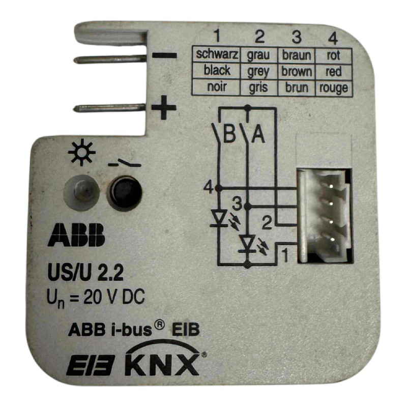 US/U2.2 ABB Universal Interface 2fold