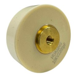 RF Ceramic Capacitor Doorknob High Voltage 2200pF 10kV (10000V) 10% 40x19mm