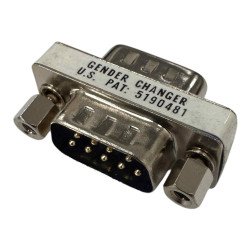 5190481 D Sub Connector Converter Gender Changer 9 Position DB9(M-M)