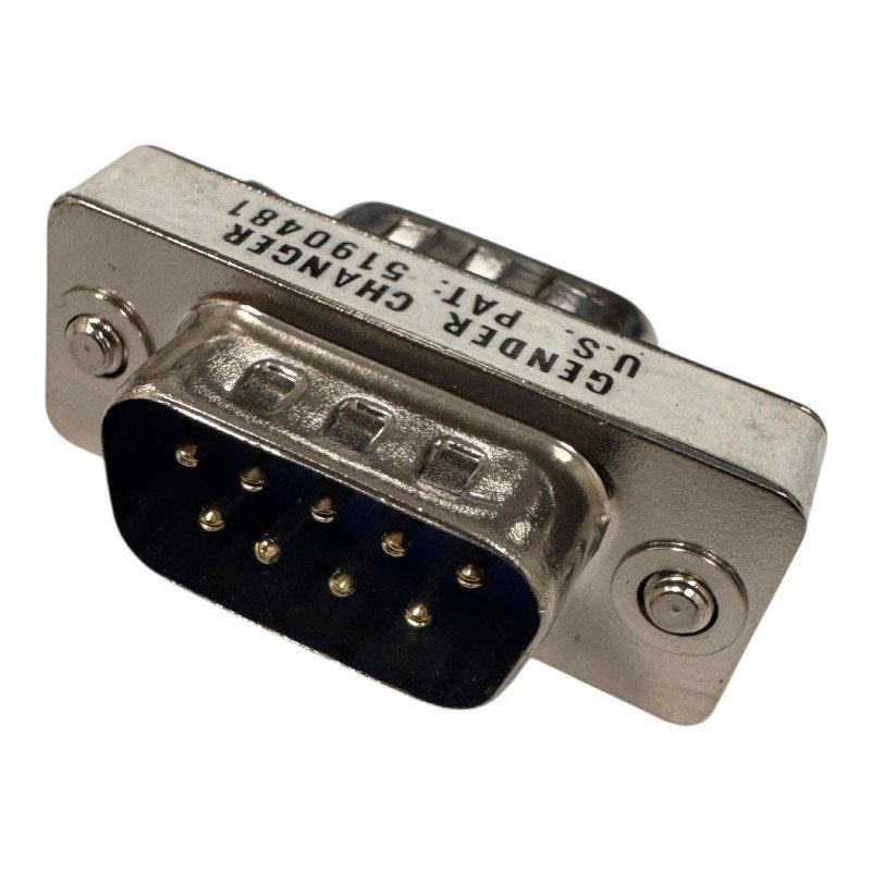 5190481 D Sub Connector Converter Gender Changer 9 Position DB9(M-M)