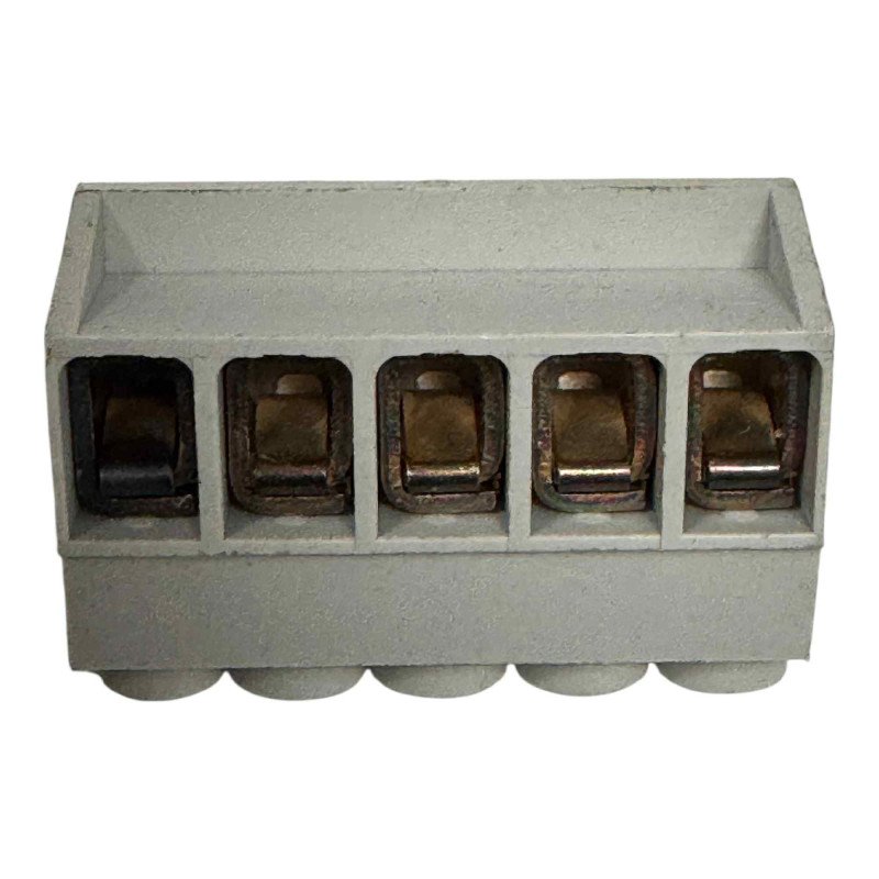 Terminal Block Connector Right Angle 5 Position Female