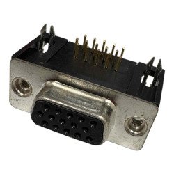 D Sub Connector Right Angle PCB Mount 9 Position 9 Pin DB(9) Female