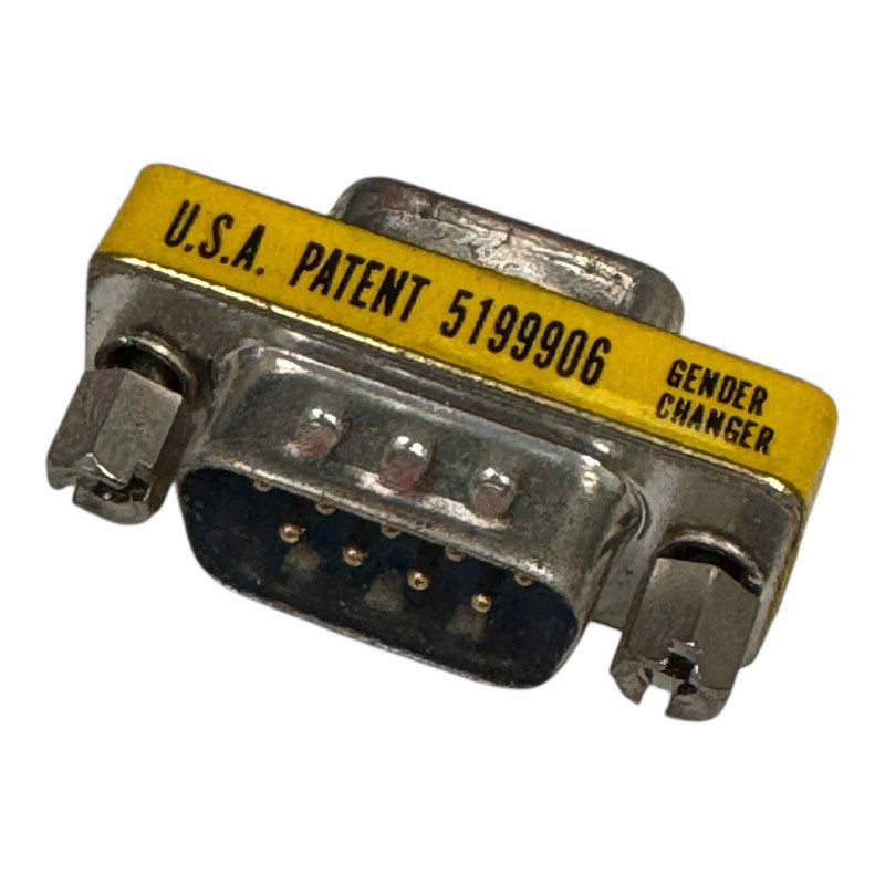 5199906 D Sub Converter Adapter DB9 (M) - DB9 (F) Gender Changer