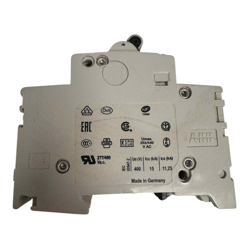 S204P-C32 ABB Circuit Breaker 4 Pole 400Vac 32A
