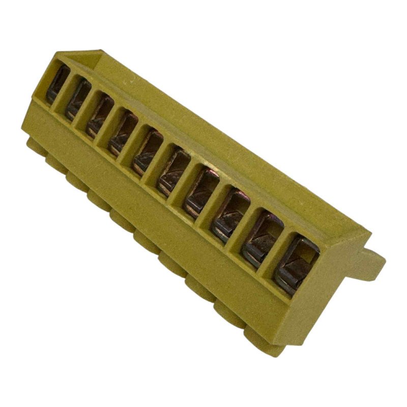 Terminal Block Connector Right Angle 10 Position 10 Pin