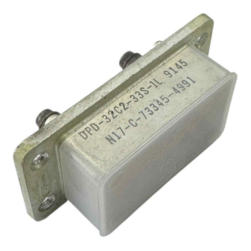 DPD-32C2-33S-1L MILITARY CONNECTOR AEROSPACE CANNON ITT