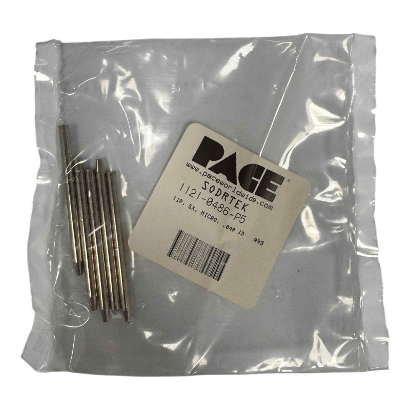 1121-0486-P5 Pace Solder Micro Tip 1.02mm (0.040") - Thin Wall [Qtyx5]