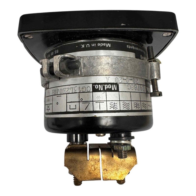 CG13L2E040R Rectangular Analog Panel Meter Ammeter  -20-20A 83x83.5mm