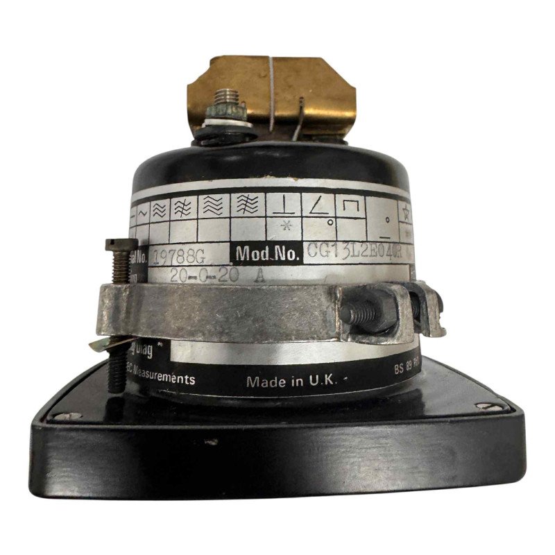 CG13L2E040R Rectangular Analog Panel Meter Ammeter  -20-20A 83x83.5mm