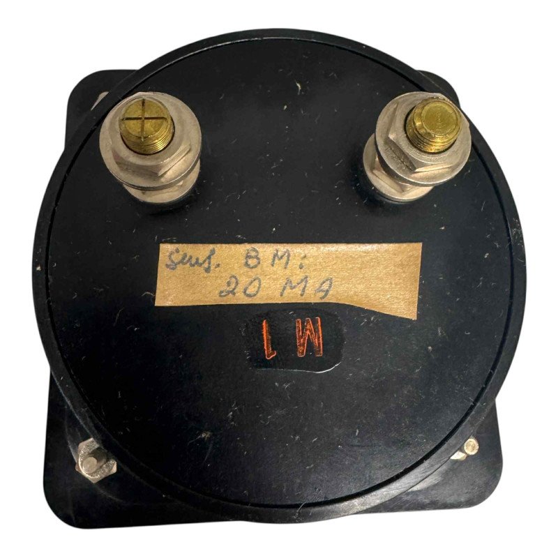 3F901-10 Weston Rectangular Analog Panel Meter Ammeter 0-200mA 80x76.5mm