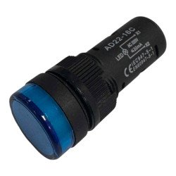 AD22-16C MKC Indicator Light Buzzer 20mA 230V Blue Color 19.5mm
