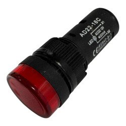 AD22-16C MKC Indicator Light Buzzer 20mA 12V Red Color 19.5mm