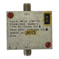 10044 Racal-Mesl Coaxial RF Equaliser SMA Band 3 1000-2000Mhz