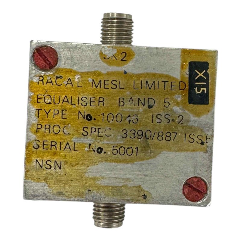 10046 Racal-Mesl Coaxial RF Equaliser SMA Band 5 4000-8000Mhz