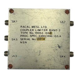 10053 Racal Mesl Coaxial Coupler RF Limiter SMA Band 2 500-1000Mhz