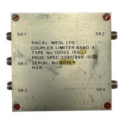 10055 Racal Mesl Coaxial Coupler RF Limiter SMA Band 4 2000-4000Mhz