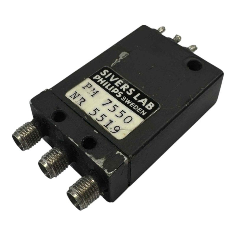 SPDT LATCHING 28V DC-18GHZ 15ms Coaxial Switch PM7550 Sivers
