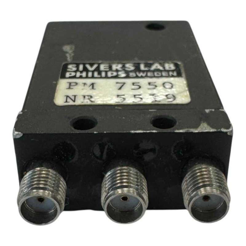 SPDT LATCHING 28V DC-18GHZ 15ms Coaxial Switch PM7550 Sivers