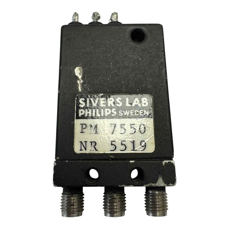 SPDT LATCHING 28V DC-18GHZ 15ms Coaxial Switch PM7550 Sivers