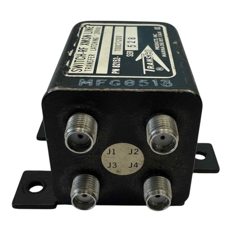 82152-700C71200 Transco XMSN Line RF Coaxial Switch SMA Transfer Latching