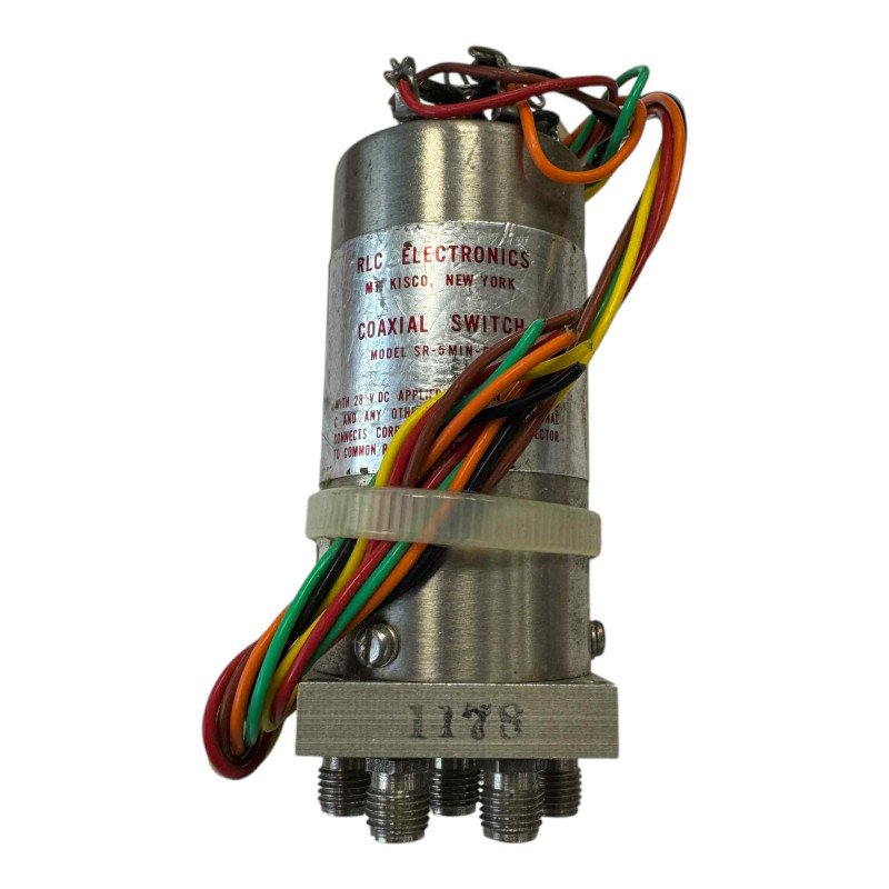 SR-5MIN-D RLC RF Coaxial Switch SMA 5-Way 28Vdc