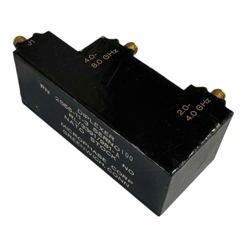 2S56-11-3 Microphase Microwave Diplexer SMA J2: 4-8Ghz J3: 2-4Ghz