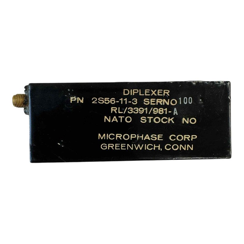 2S56-11-3 Microphase Microwave Diplexer SMA J2: 4-8Ghz J3: 2-4Ghz